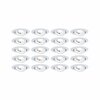 PAULMANN LED vestavné svítidlo 20ks-sada výklopné kruhové 82mm 70° 20x4,8W 230V 3000K bílá mat