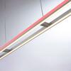 PAUL NEUHAUS LED závěsné svítidlo, barva hliník, dálkový ovladač, RGB, CCT, paměť 2700-5000K