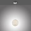 PAUL NEUHAUS LED závěsné svítidlo chrom s bílým opálovým sklem 25cm nastavitelná výška 3000K PN 2052-17