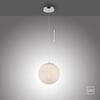 PAUL NEUHAUS LED závěsné svítidlo chrom s bílým opálovým sklem 25cm nastavitelná výška 3000K PN 2052-17
