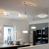 PAUL NEUHAUS, Q-ETIENNE, LED závěsné svítidlo ocel, Smart Home ZigBee 2700-5000K 2076-55