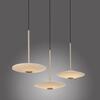PAUL NEUHAUS LED závěsné svítidlo ELIPSA, bronzová, stmívatelné, Comfort-Lift 3000K