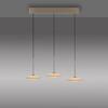 PAUL NEUHAUS LED závěsné svítidlo ELIPSA, bronzová, stmívatelné, Comfort-Lift 3000K