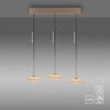 PAUL NEUHAUS LED závěsné svítidlo ELIPSA, bronzová, stmívatelné, Comfort-Lift 3000K