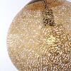 PAUL NEUHAUS Závěsné svítidlo, koule, rezavá-zlatá,  průměr 30cm PN 2420-48