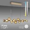 PAUL NEUHAUS LED závěsné svítidlo PURE E-Popup elektrické 2700-5000K bronz / amber / satin 2557-97