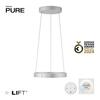 PAUL NEUHAUS LED závěsné svítidlo PURE E-Clipse hliník elektrické 2700-5000K PN 2560-95