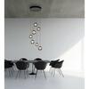 PAUL NEUHAUS PURE Popup, LED závěsné svítidlo, mystická šedá, 2200-5000K