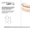 PAUL NEUHAUS LED závěsné svítidlo s Comfort Lift, hliník, nastavitelná výška, roztahovací 2700-5000K