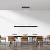PAUL NEUHAUS LED závěsné svítidlo Q-STRETTO, černá, ZigBee 2700-5000K