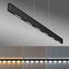 PAUL NEUHAUS LED závěsné svítidlo Q-STRETTO, černá, ZigBee 2700-5000K