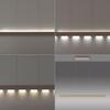 PAUL NEUHAUS LED závěsné svítidlo Q-STRETTO, bronzová, ZigBee 2700-5000K