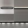 PAUL NEUHAUS LED závěsné svítidlo Q-STRETTO, černá, s dálkovým ovladačem ZigBee 2700-5000K