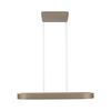 PAUL NEUHAUS LED závěsné svítidlo Q-STRETTO, bronz ZigBee 2700-5000K