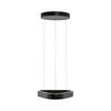 PAUL NEUHAUS LED závěsné svítidlo Q-STRETTO, černá, ZigBee 2200-5000K