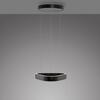 PAUL NEUHAUS LED závěsné svítidlo Q-STRETTO, černá, ZigBee 2200-5000K