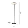 PAUL NEUHAUS Q ETIENNE LED stojací svítidlo Smart Home černá stmívatelné CCT ZigBee 2700-5000K PN 271-18