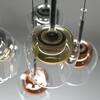 PAUL NEUHAUS LED závěsné svítidlo Q-KON 6-ramenné vícebarevné Smart Home ZigBee 2700-5000K PN 2744-70