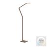 PAUL NEUHAUS LED stojací svítidlo SAMSKY, bronzová, stmívatelné, nastavitelná výška, CCT nastavení teploty barvy 2700-5000K