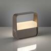 PAUL NEUHAUS LED stolní lampa Pure Go bronz na baterie dotykový vypínač USB 2700K PN 4055-97