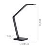 PAUL NEUHAUS LED stolní lampa SAMSKY, šedá, stmívatelné, nastavitelná výška, paměťová funkce 2700-5000K