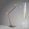PAUL NEUHAUS LED stolní lampa SAMSKY, bronzová, stmívatelné, dotykový stmívač, nastavitelná výška, paměťová funkce 2700-5000K