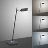 PAUL NEUHAUS PURE MIRA LED stolní lampa černá, stmívatelná, na psací stůl 2700-5000K