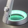 PAUL NEUHAUS Stolní lampa, stříbrná, LED stojna, stmívatelné, USB-konektor 3000-6500K 4591-95