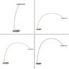PAUL NEUHAUS LED lampa do oblouku PURE Loop-Bow, bronzová, stojací svítidlo, stmívatelné, 2200-5000K