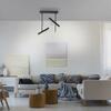 PAUL NEUHAUS PURE TUTUA LED stropní svítidlo 2 ramenné, černá, otočné 3000K
