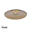 PAUL NEUHAUS LED stropní svítidlo Pure Moon bronz jantarová barva stmívatelné 2700K PN 6095-97