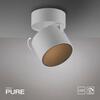 PAUL NEUHAUS LED stropní svítidlo PURE Cup bílá 2700K