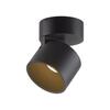 PAUL NEUHAUS LED stropní svítidlo PURE Cup, černá, stmívatelné, nastavitelné a otočné 2700K