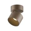 PAUL NEUHAUS LED stropní svítidlo PURE Cup, bronzová, stmívatelné, nastavitelné a otočné 2700K