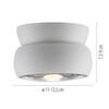 PAUL NEUHAUS LED stropní svítidlo PURE Move, bílá, stmívatelné, nastavitelné a otočné, stmívatelné 2700K