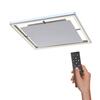 PAUL NEUHAUS LED stropní svítidlo, barva hliník, dálkový ovladač, RGB, CCT, paměť 2700-5000K