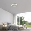 PAUL NEUHAUS LED stropní svítidlo PURE Lines kulaté, bílá, stmívatelné, dálkový ovladač s pamětí 2200-5000K