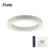 PAUL NEUHAUS LED stropní svítidlo PURE Lines kulaté bílá, stmívatelné 2200-5000K