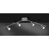 PAUL NEUHAUS LED stropní svítidlo, 4 ramenné, ocel, nastavitelné, 3000K PN 6344-55