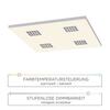 PAUL NEUHAUS PURE-NEO LED stropní svítidlo hranaté v puristickém designu s nastavitelnou barvou světla a funkcí stmívání 2700-5000K