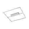 PAUL NEUHAUS LED stropní svítidlo, ocel, design, hranaté 3000K PN 6631-55