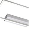 PAUL NEUHAUS LED stropní svítidlo, ocel, design, hranaté 3000K PN 6631-55