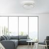 PAUL NEUHAUS LED stropní svítidlo Q-BELUGA stříbrná stmívatelné Smart Home ZigBee 2700-5000K PN 6739-55