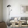 PAUL NEUHAUS PURE Mutil LED stojací lampa se čtecí lampou stmívatelné 2700-5000K antracit 678-13