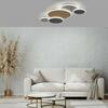 PAUL NEUHAUS Paul Neuhaus LED stropní svítidlo Q-PIATO vícebarevné 5 kruhové Smart Home ZigBee 2700-5000K PN 8008-70
