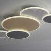 PAUL NEUHAUS Paul Neuhaus LED stropní svítidlo Q-PIATO vícebarevné 5 kruhové Smart Home ZigBee 2700-5000K PN 8008-70