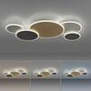 PAUL NEUHAUS Paul Neuhaus LED stropní svítidlo Q-PIATO vícebarevné 5 kruhové Smart Home ZigBee 2700-5000K PN 8008-70