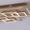 PAUL NEUHAUS, Q-LINEA , LED stropní svítidlo, dřevodekor, stmívatelné, Smart Home ZigBee 3000-5000K