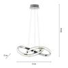 PAUL NEUHAUS LED závěsné svítidlo chrom stmívatelné paměťová funkce moderní SimplyDim 3000K PN 8291-17