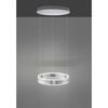 PAUL NEUHAUS LED závěsné svítidlo, ocel, průměr 40cm, moderní 2700-5000K PN 8360-55